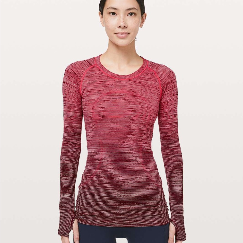Swiftly Long Sleeve - Red Alert size 4